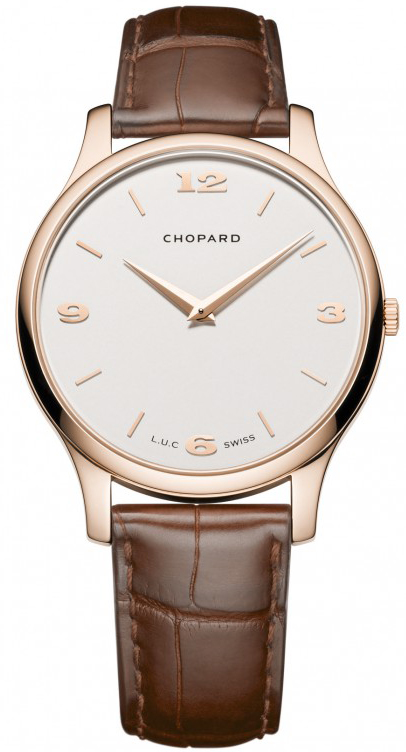 Chopard Luc Self winding Automatic Chronometer Silver Mens Watch 161902-5001 