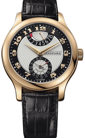 Chopard Luc Self winding Automatic Chronometer Black Mens Watch 161903-5001 