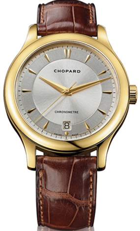 Chopard Luc Self winding Automatic Chronometer Silver Mens Watch 161907-0001 
