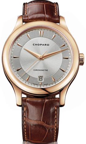 Chopard Luc Self winding Automatic Chronometer Silver Mens Watch 161907-5001 