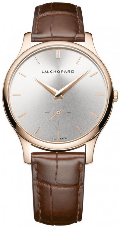 Chopard Luc Self winding Automatic Chronometer Silver Mens Watch 161920-5002 