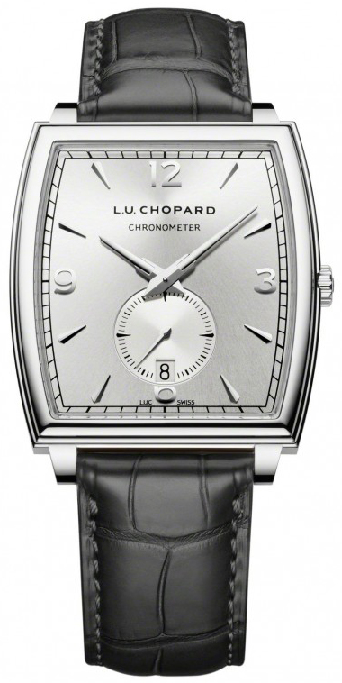 Chopard Luc Self winding Automatic Chronometer Silver Mens Watch 162294-1001 