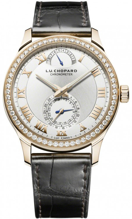 Chopard Luc Manual Winding Chronometer Silver Mens Watch 171926-5001 