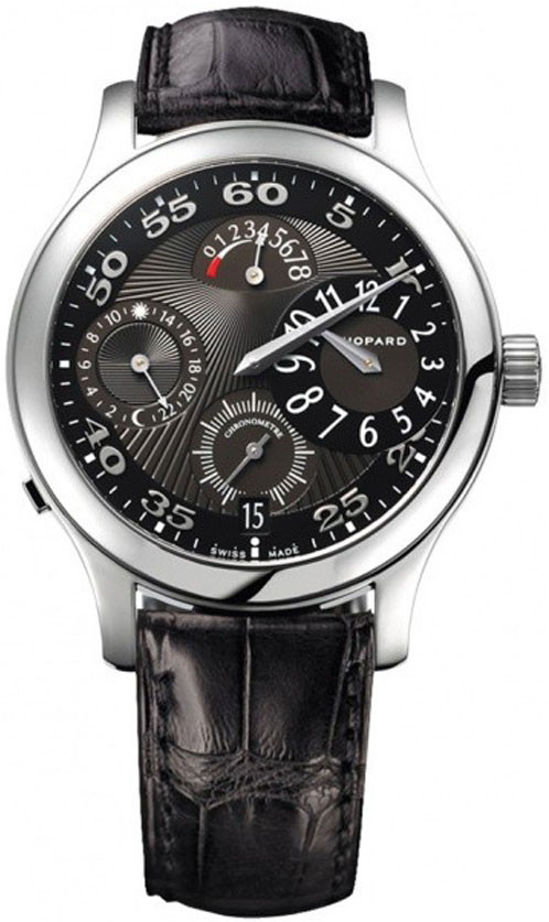 Chopard Rare Watches Manual Winding Black Mens Watch 168449-3003 