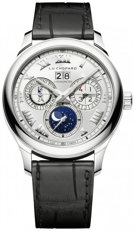 Chopard Luc Self winding Automatic Chronometer Silver Mens Watch 161927-1001 
