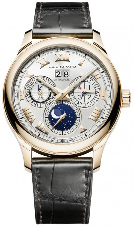 Chopard Luc Self winding Automatic Chronometer Silver Mens Watch 161927-5001 