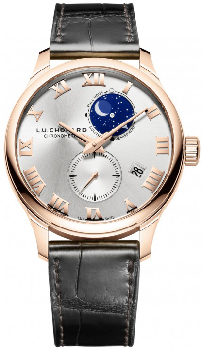 Chopard Luc Self winding Automatic Chronometer Silver Mens Watch 161934-5001 