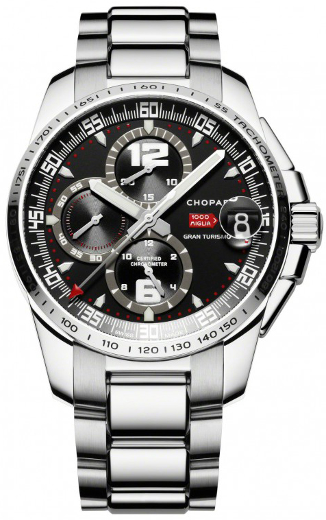 Chopard Mille Miglia Self winding Automatic Chronometer Black Mens Watch 158459-3001 