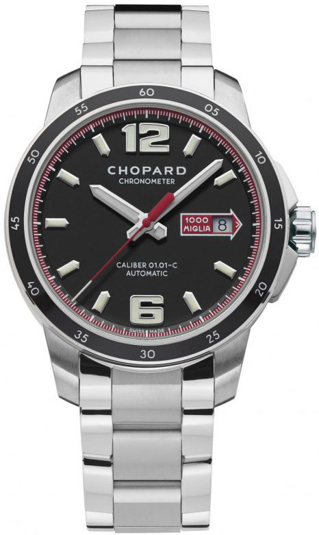 Chopard Mille Miglia Self winding Automatic Chronometer Black Mens Watch 158565-3001 