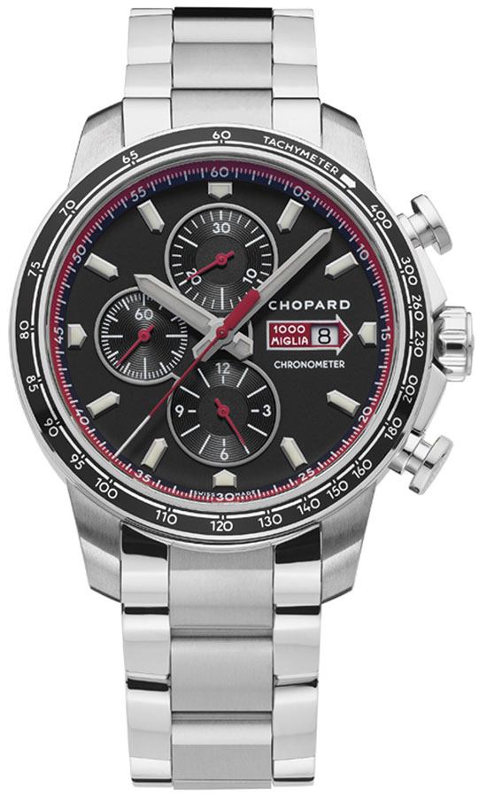 Chopard Mille Miglia Self winding Automatic Chronometer Black Mens Watch 158571-3001 
