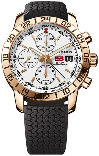Chopard Mille Miglia Self winding Automatic Chronometer White Mens Watch 161267-5001-R 