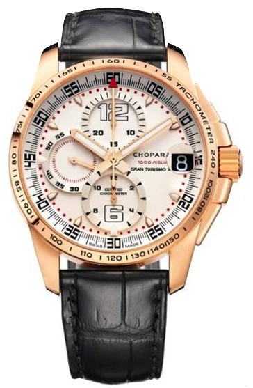 Chopard Mille Miglia Self winding Automatic Silver Mens Watch 161268-5006 
