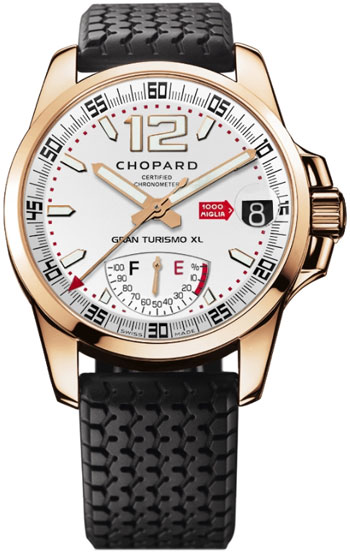 Chopard Mille Miglia Self winding Automatic Chronometer Silver Mens Watch 161272-5001 