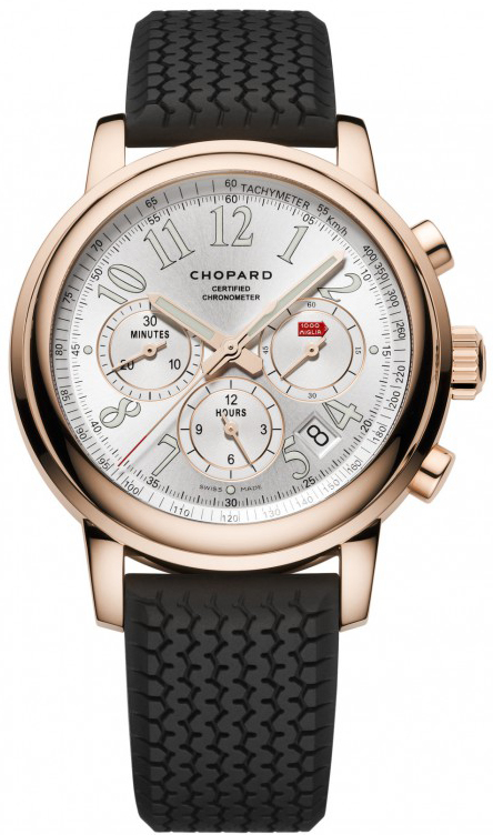 Chopard Mille Miglia Self winding Automatic Silver Mens Watch 161274-5004 