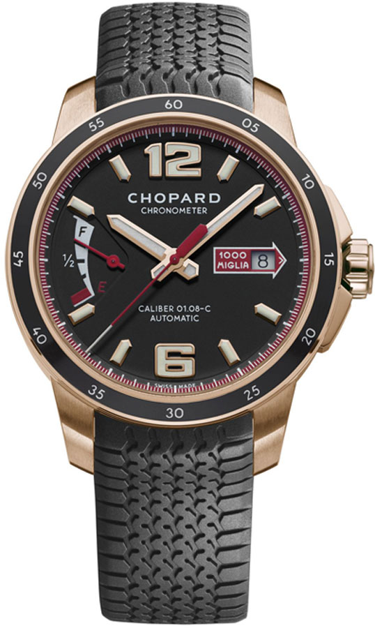 Chopard Mille Miglia Self winding Automatic Chronometer Black Mens Watch 161296-5001 