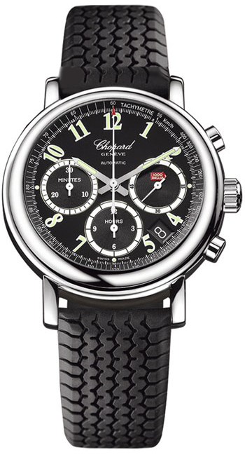 Chopard Mille Miglia Self winding Automatic Chronometer Black Mens Watch 168331-3001 