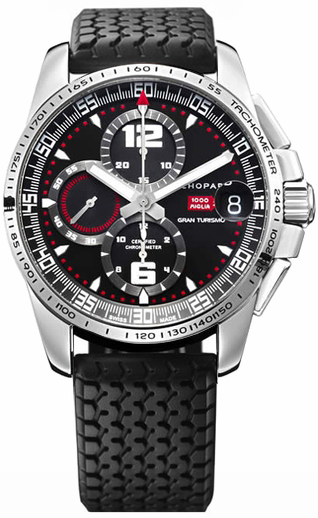 Chopard Mille Miglia Self winding Automatic Black Mens Watch 168459-3001-BLKRD 