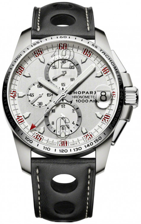 Chopard Mille Miglia Self winding Automatic Silver Mens Watch 168459-3041 