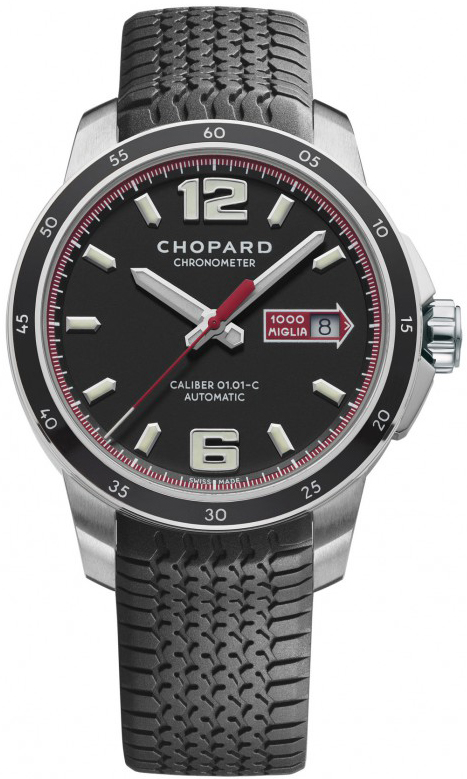 Chopard Mille Miglia Self winding Automatic Chronometer Black Mens Watch 168565-3001 