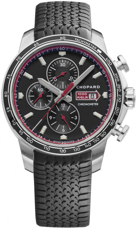 Chopard Mille Miglia Self winding Automatic Chronometer Black Mens Watch 168571-3001 