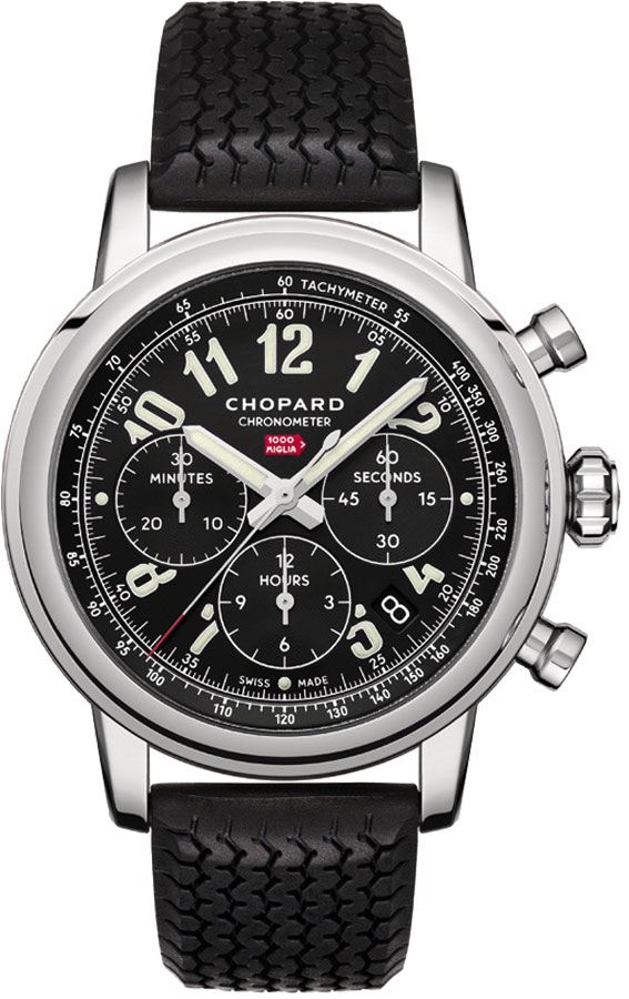 Chopard Mille Miglia Self winding Automatic Chronometer Black Mens Watch 168589-3002 