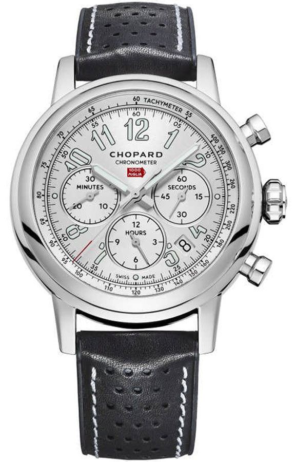 Chopard Mille Miglia Self winding Automatic Silver Mens Watch 168589-3012 