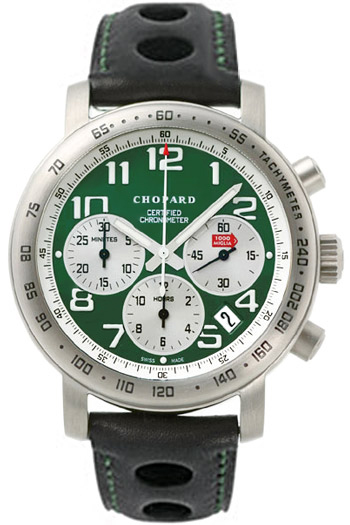 Chopard Mille Miglia Self winding Automatic Chronometer Green Mens Watch 168915-3005 