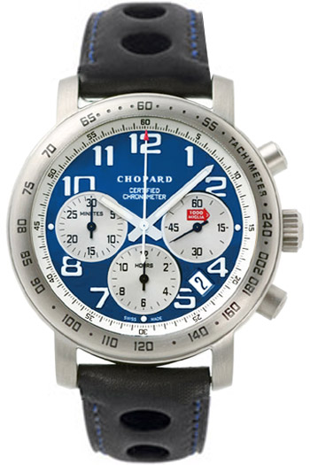 Chopard Mille Miglia Self winding Automatic Chronometer Blue Mens Watch 168915-3006 
