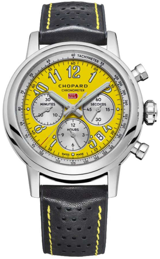 Chopard Mille Miglia Self winding Automatic Chronometer Yellow Mens Watch 168915-3007 