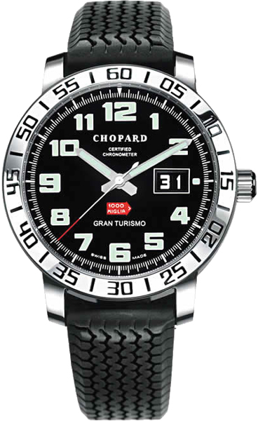 Chopard Mille Miglia Self winding Automatic Chronometer Black Mens Watch 168955-3001 