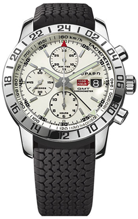 Chopard Mille Miglia Self winding Automatic Chronometer White Mens Watch 168992-3003-BLKRD 