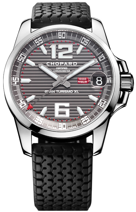 Chopard Mille Miglia Self winding Automatic Chronometer Grey Mens Watch 168997-3005 