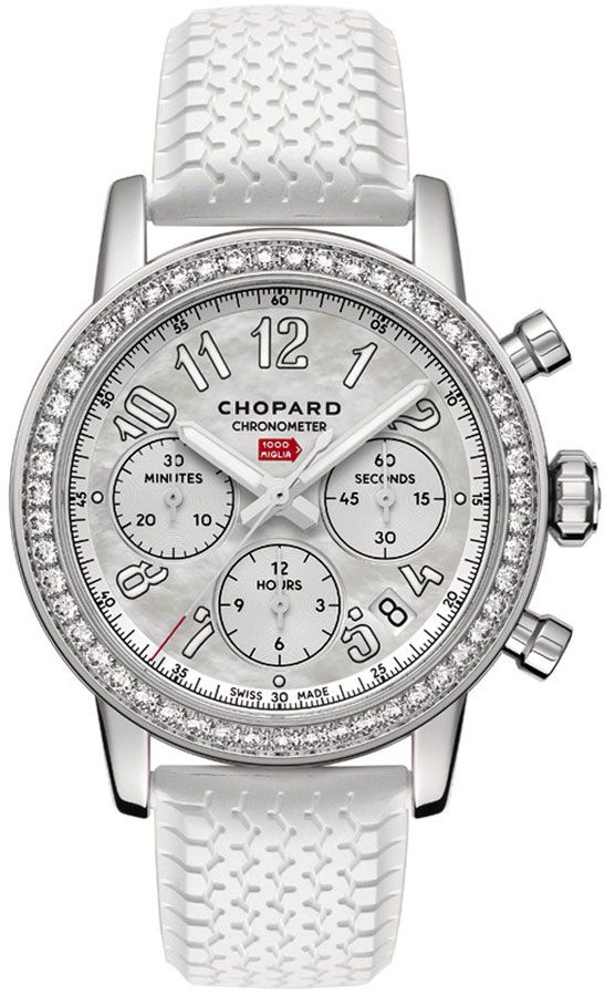 Chopard Mille Miglia Self winding Automatic Chronometer Silver Mens Watch 178588-3001 