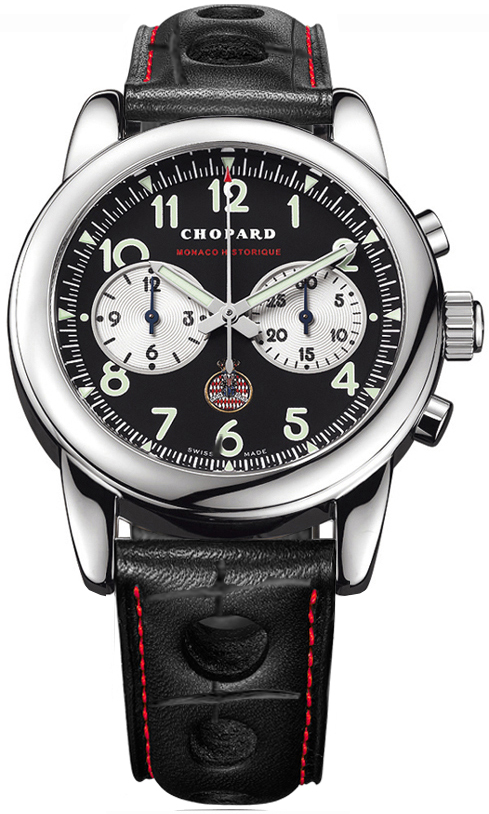 Chopard Classic Racing Self winding Automatic Chronometer Black Mens Watch 161256-1002-BLKCT 