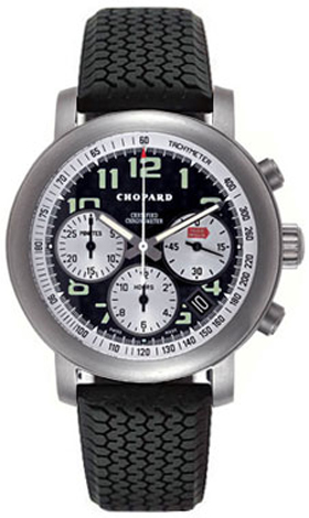 Chopard Mille Miglia Self winding Automatic Chronometer Black Mens Watch 168407-3009 