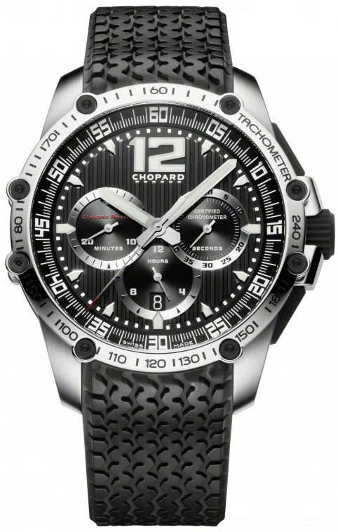 Chopard Classic Racing Self winding Automatic Chronometer Black Mens Watch 168523-3001 