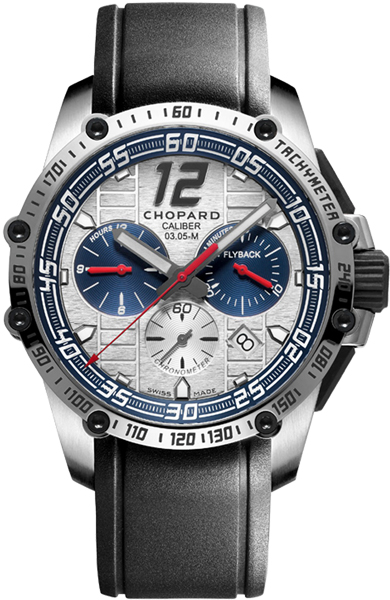 Chopard Classic Racing Self winding Automatic Chronometer Silver Mens Watch 168535-3003 