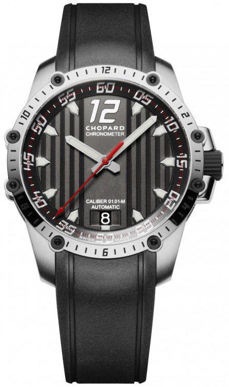 Chopard Classic Racing Self winding Automatic Chronometer Black Mens Watch 168536-3001 