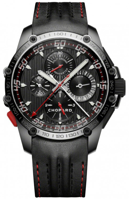 Chopard Classic Racing Self winding Automatic Chronometer Black Mens Watch 168542-3001 