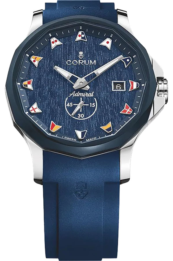Corum Admiral Self winding Automatic Blue Mens Watch 39510122-F373-WB12 