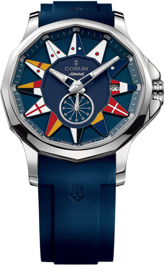 Corum Admiral Self winding Automatic Blue Mens Watch 39510120-F373-AB12 
