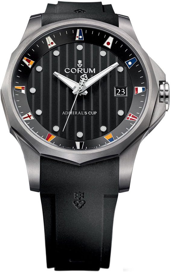 Corum Admiral Self winding Automatic Black Mens Watch 40310004-F371-AN10 