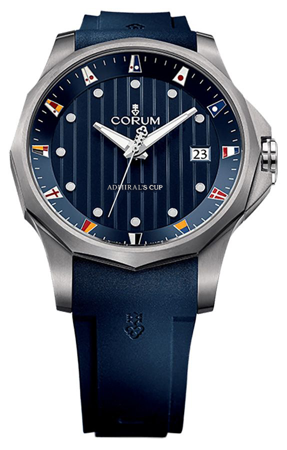 Corum Admiral Self winding Automatic Blue Mens Watch 40310004-F373-AB10 