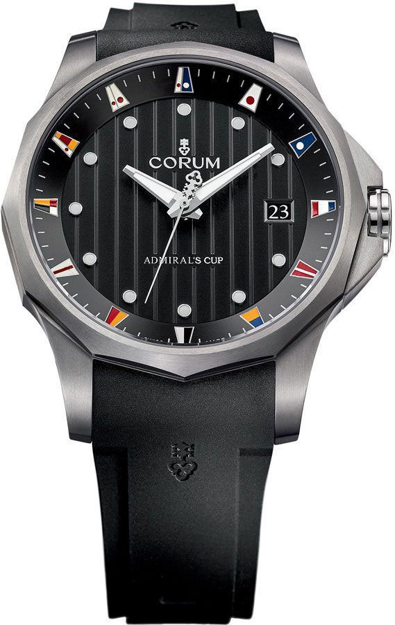 Corum Admiral Self winding Automatic Black Mens Watch 40310004-F371-AN11 