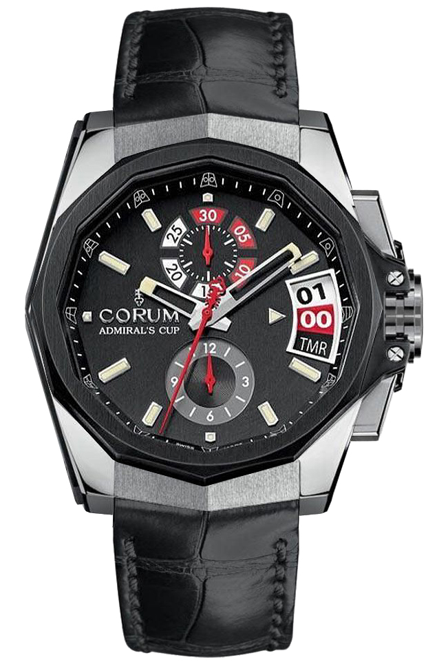 Corum Admiral Self winding Automatic Black Mens Watch 04010104-0F01-AN10 