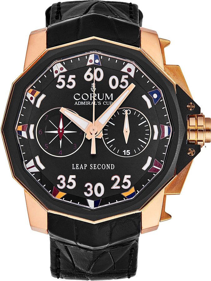 Corum Admiral Self winding Automatic Black Mens Watch 89593191-0001-AN42 