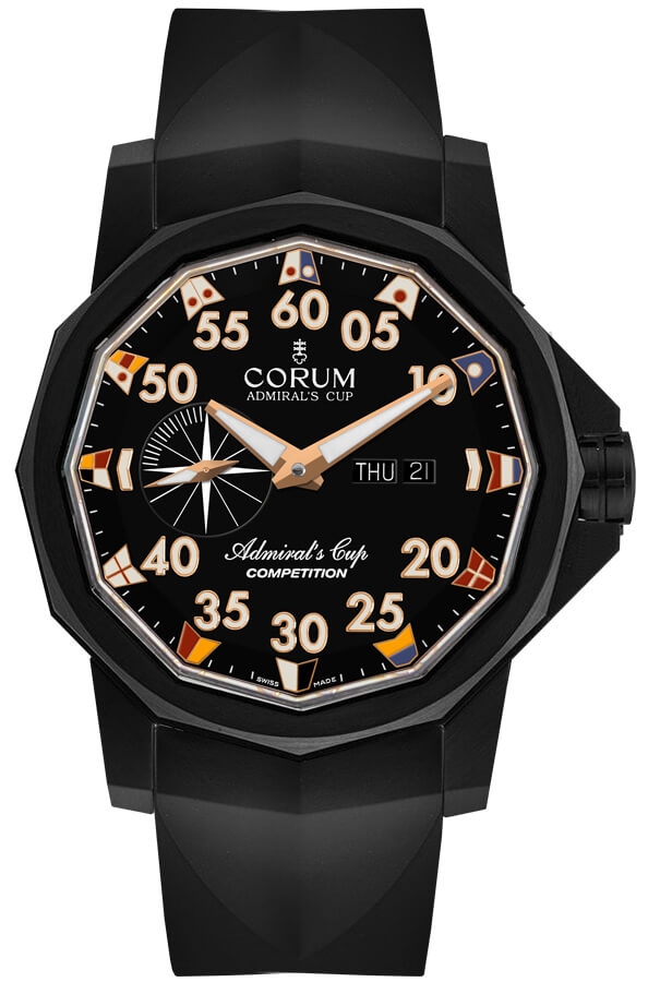 Corum Admiral Self winding Automatic Black Mens Watch A690-04314 