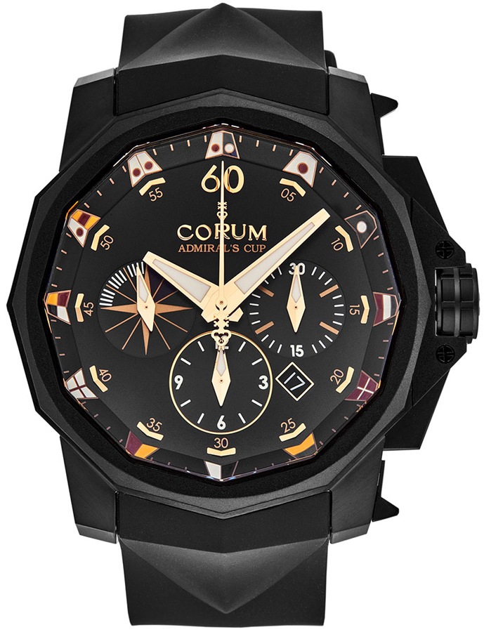 Corum Admiral Self winding Automatic Black Mens Watch A753-04204 