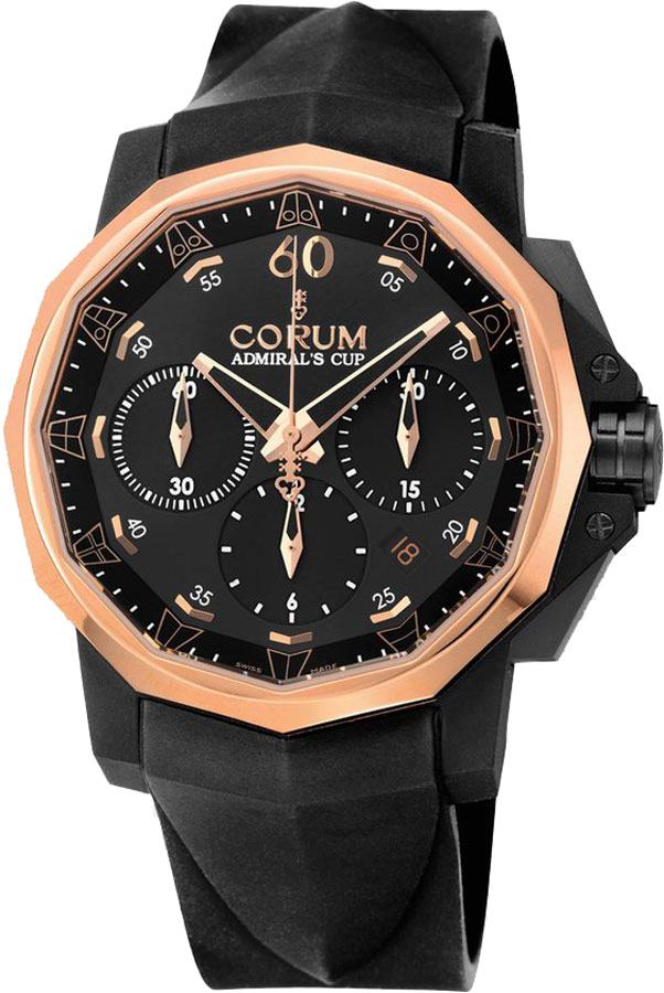 Corum Admiral Self winding Automatic Black Mens Watch 75380303-0371-AN22 