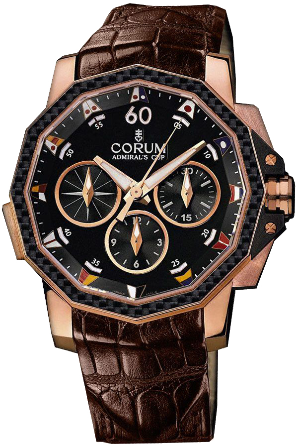 Corum Admiral Self winding Automatic Black Mens Watch 98669113-0001-AN42 